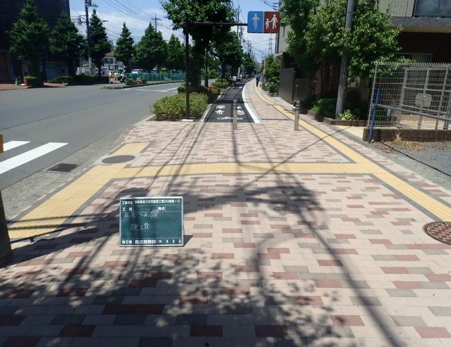 ⑨2019.0603　東京都建設局　自転車走行空間整備工事（30南東-1）.jpg